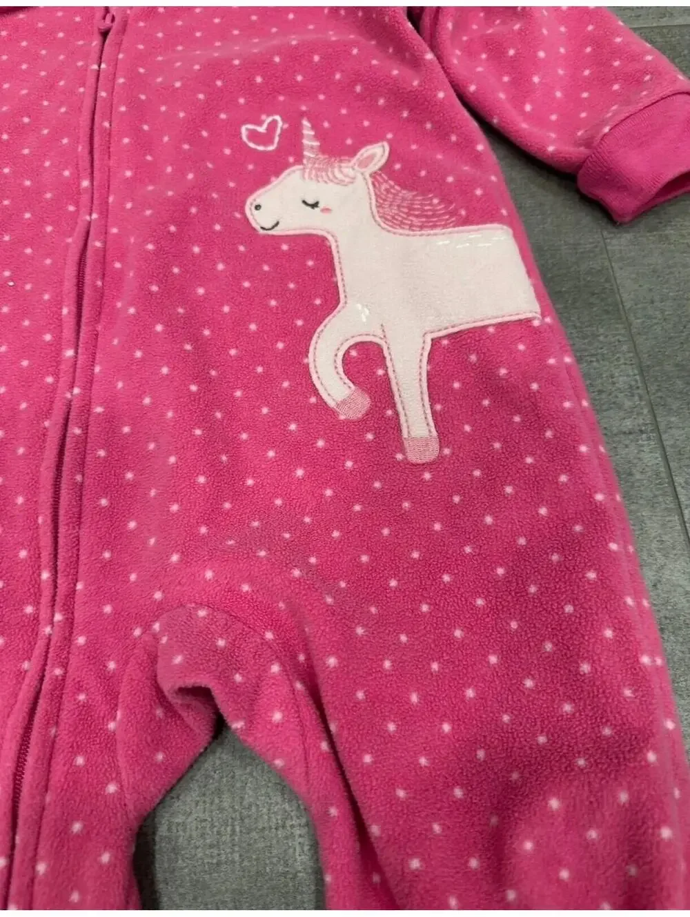 18m • Carter’s • Baby Toddler Girl Fleece Sleeper